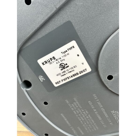 Krups Coffee Maker Stainless Programmable Drip Machine Thermal Carafe FMF5 10CUP - Picture 14 of 14